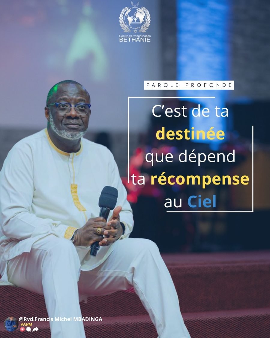 Citation — C'est de ta destinée que dépend ta récompense au ciel